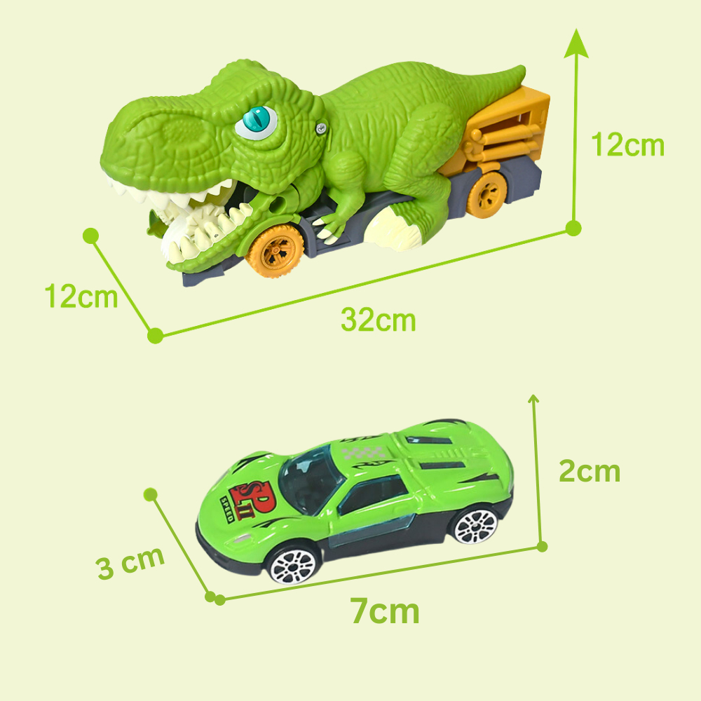 Bộ Đồ Chơi Khủng Long nuốt xe-Đồ Chơi khủng long ngậm xe, Đồ Chơi Khủng Long kèm Ô Tô Đồ Chơi Cho Bé PUKAPI