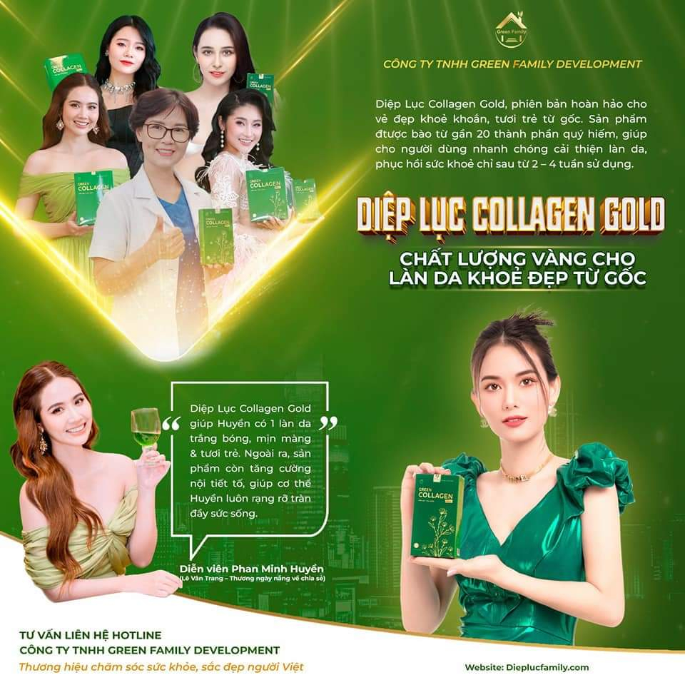 Diệp Lục Collagen Gold Hỗ Trợ Sức Khỏe Trắng Da Giảm Mụn Xóa Mờ Thâm Nám Tàn Nhan Chậm Quá Trình Lão Hóa | BigBuy360 - bigbuy360.vn