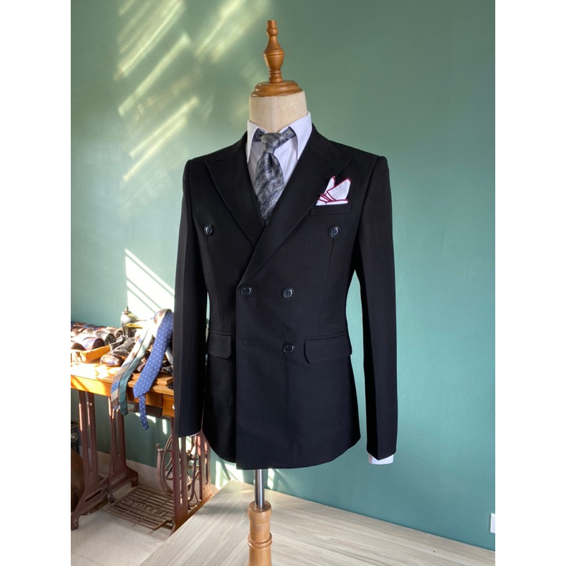 Vest nam cao cấp , đen 6 cúc ,trẻ trung ,cho các studio , chú rê