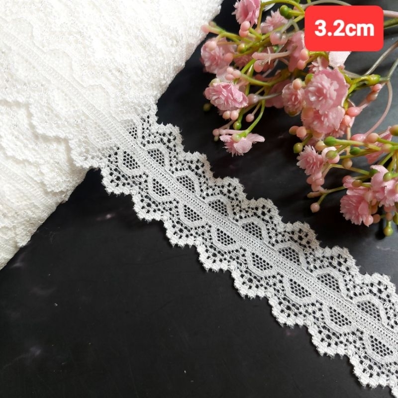 Ren thun viền có co giãn , size 1.5cm đến 5.8 cm.
