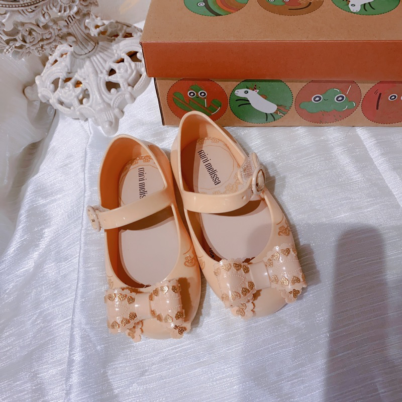 Giầy bệt nhựa thơm nơ hoạ tiết điệu đà cho bé yêu🌸🌸🌸