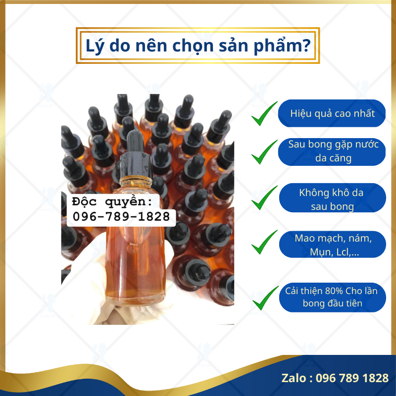 Thảo dược tái tạo da vip