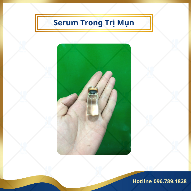 Serum trong mụn