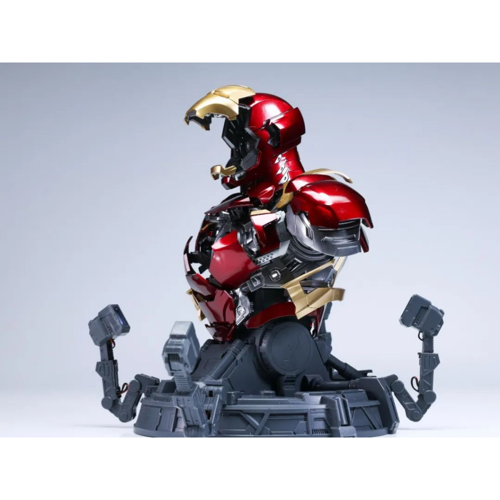 Mô Hình Lắp Ráp YOLOPARK IRON MAN Mark XLVI Bust Plastic Model Kit