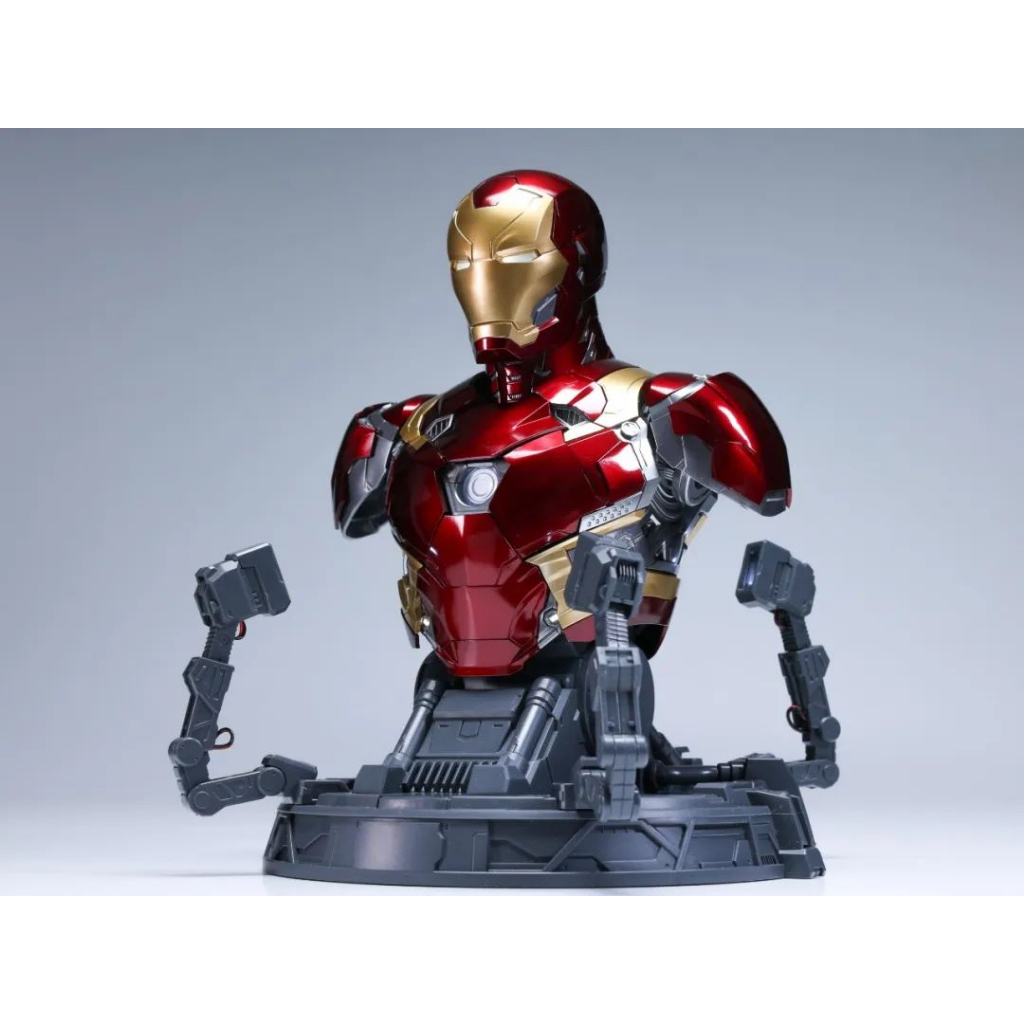 Mô Hình Lắp Ráp YOLOPARK IRON MAN Mark XLVI Bust Plastic Model Kit