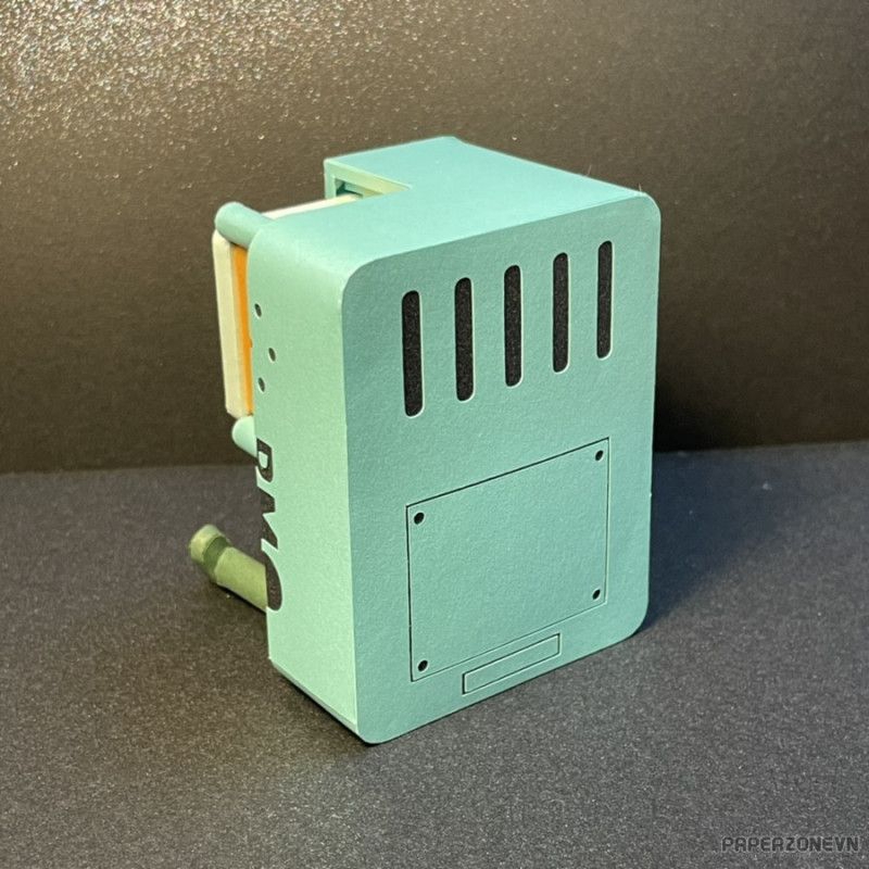 Mô hình giấy nhân vật hoạt hình Cartoon Network  BMO Dissected/ BMO chi tiết 2