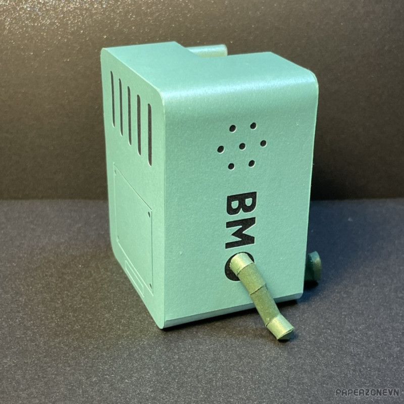 Mô hình giấy nhân vật hoạt hình Cartoon Network  BMO Dissected/ BMO chi tiết 2