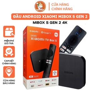 Android tv box mibox s 4k gen 2 quốc tế mdz-28-aa hỗ trợ tiếng việt