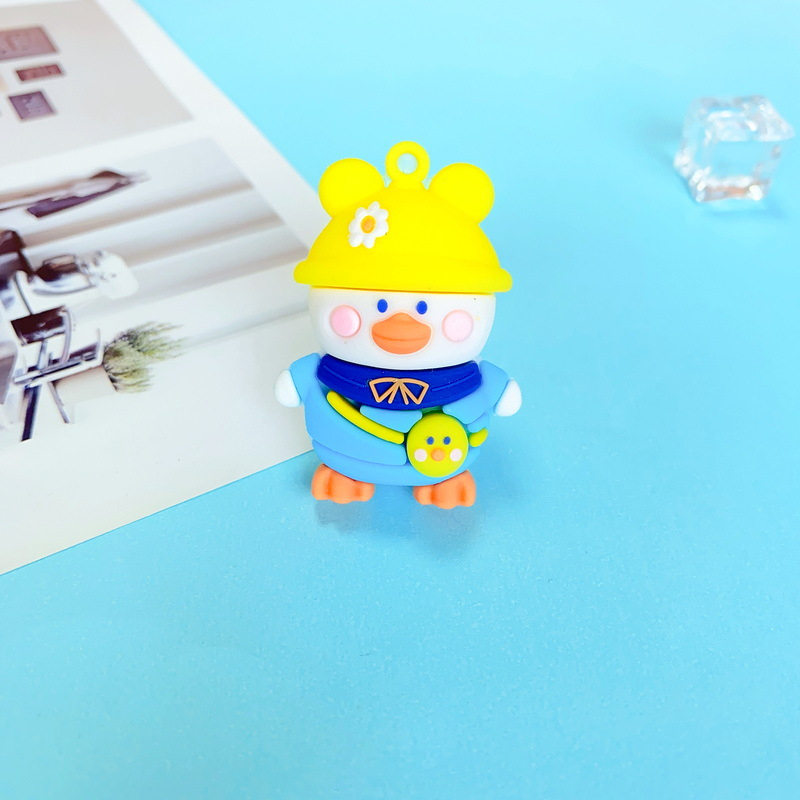 Móc khoá Vịt Balo Cute, Móc Khoá Dễ Thương Móc Khoá Ô Tô Xe Máy , Móc Treo Trang Trí Túi Cặp Sách Balo