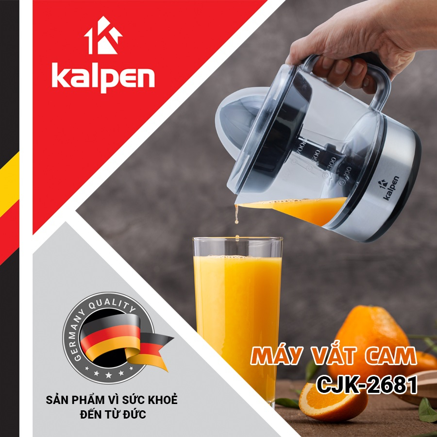Máy vắt cam Kalpen CJK-2681 700ml - Bảo hành 24 tháng