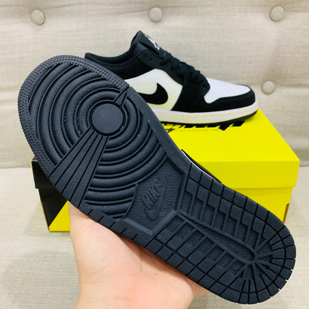 Giày_ Jordan 1 Low Panda Cổ Thấp Màu Đen Trắng,JD Cổ Thấp Nam Nữ Bản Đen Trắng Cực Hot Đủ Size Nam Nữ(Tặng box+bill+tất) | BigBuy360 - bigbuy360.vn