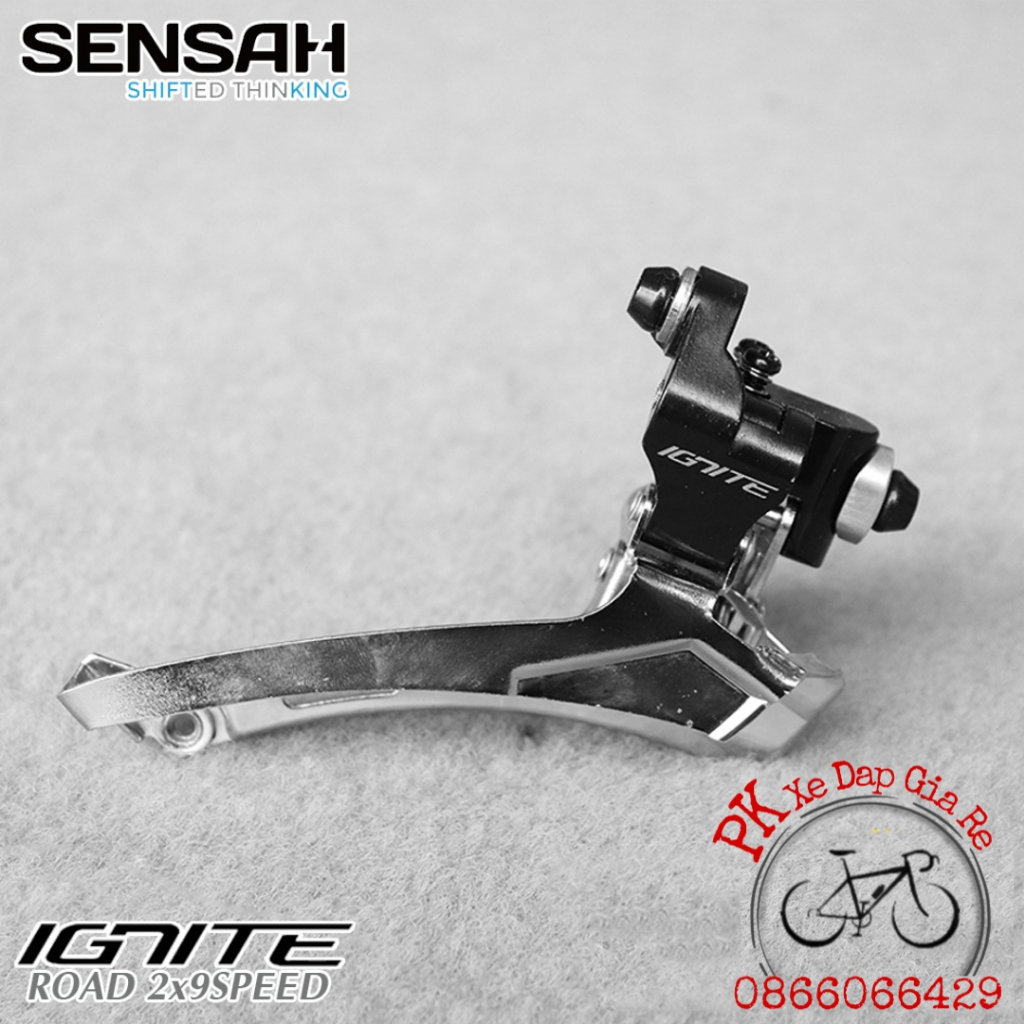 Bộ Groupset Mini SENSAH 2x9 speed, Group SENSAH 2x9 3 món gồm tay lắc, củ đề, sang đĩa