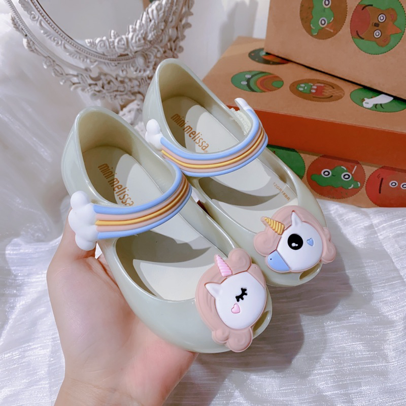 Giầy nhựa thơm melissa hình pony dễ thương cho bé gái từ 1-8 tuổi