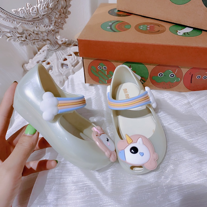 Giầy nhựa thơm melissa hình pony dễ thương cho bé gái từ 1-8 tuổi