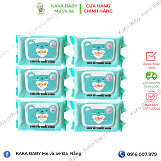 Khăn ướt kháng khuẩn Aiko 100 tờ