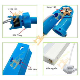 Đèn cọc máy vắt sổ công nghiệp