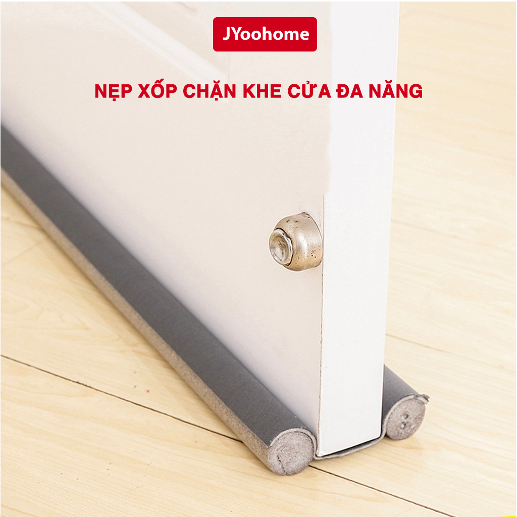 Thanh Chặn Khe Cửa Đa Năng JYoohome Nẹp Cửa Ngăn Côn Trùng, Chắn Gió Mùa, Ngừa Bụi Bẩn, Giảm Ồn Chống Thoát Hơi Máy Lạnh