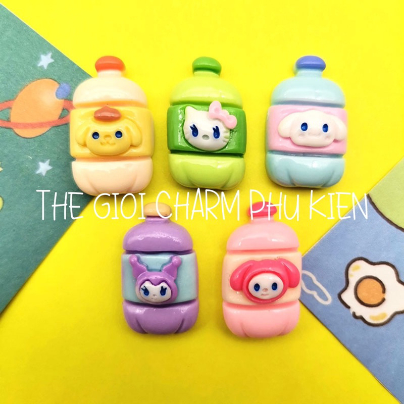 TÚI 100 charm SANRIO xinh xịn