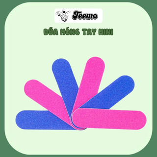 Dũa móng tay mini 2 mặt nhám dùng gắn móng tay giả, nail box