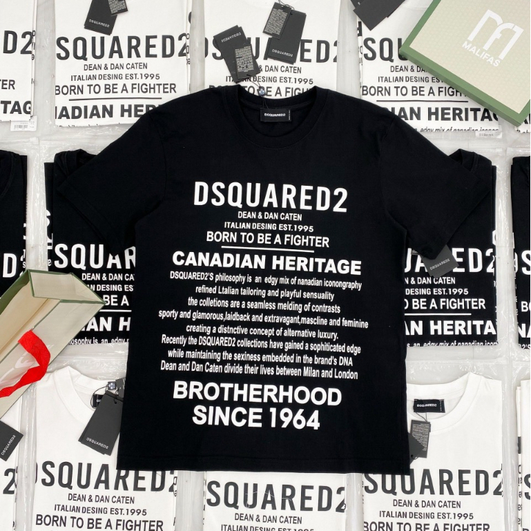 Áo Phông Nam Nhiều Chữ DS-Q-1964 Chất Cotton Co Dãn Hot Tren 2023- Thời Trang Nam