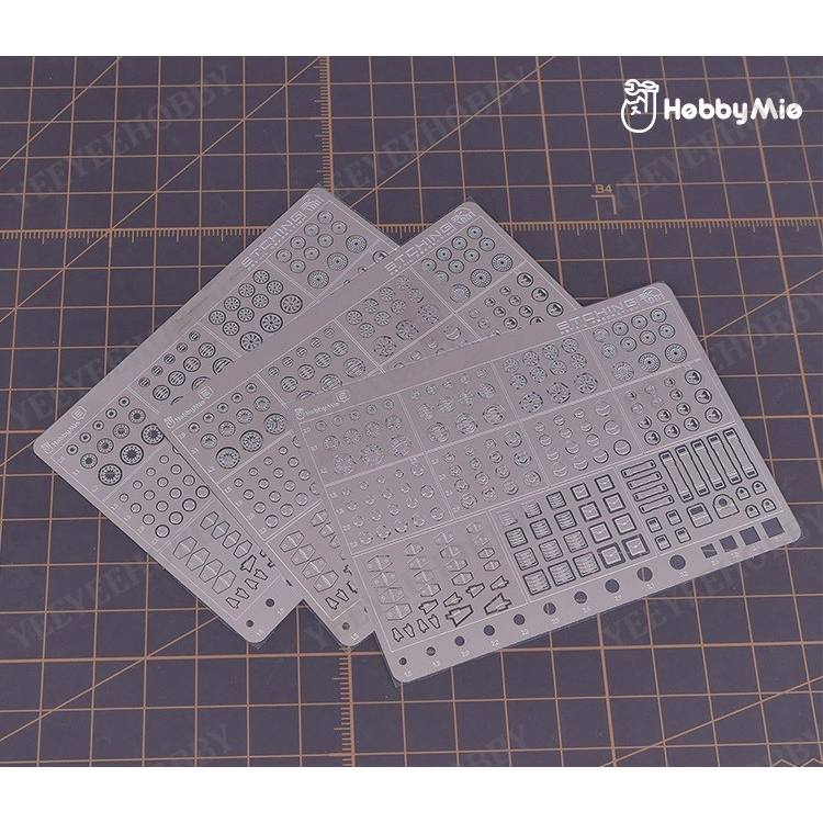 PHỤ KIỆN MOD HOBBY MIO - PHOTO ETCH NÂNG CẤP MÔ HÌNH CÁC LOẠI