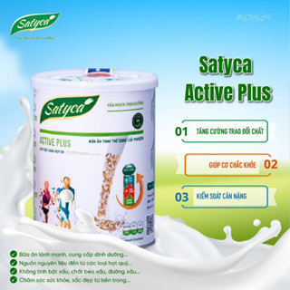 Sữa yến mạch dinh dưỡng Satyca Active Plus