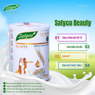 Sữa yến mạch dinh dưỡng SATYCA BEAUTY bổ sung collagen