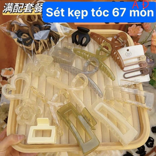 SÉT KẸP TÓC 67 món phong cách Hàn Quốc
