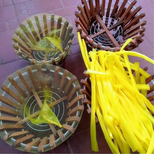 set 10 túi lưới lót chậu - phù hợp cho mọi loại chậu - dễ dàng sử dụng, tiện lợi