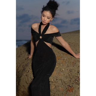 Ariel dress - đầm thiết kế cao cấp - đầm thun dài - đầm body ôm quyến rũ