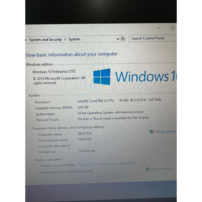 LAPTOP DEL LATITUDE E6410 CORE I5 RAM 4GB HDD 500GB HÀNG MY