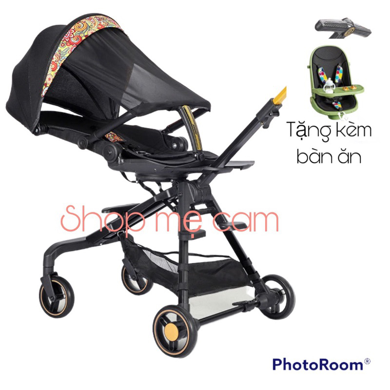 Xe Đẩy Gâp Gọn Cho Bé. Xe đẩy gấp gọn 2 tư thế 3 chiều Cho Bé.