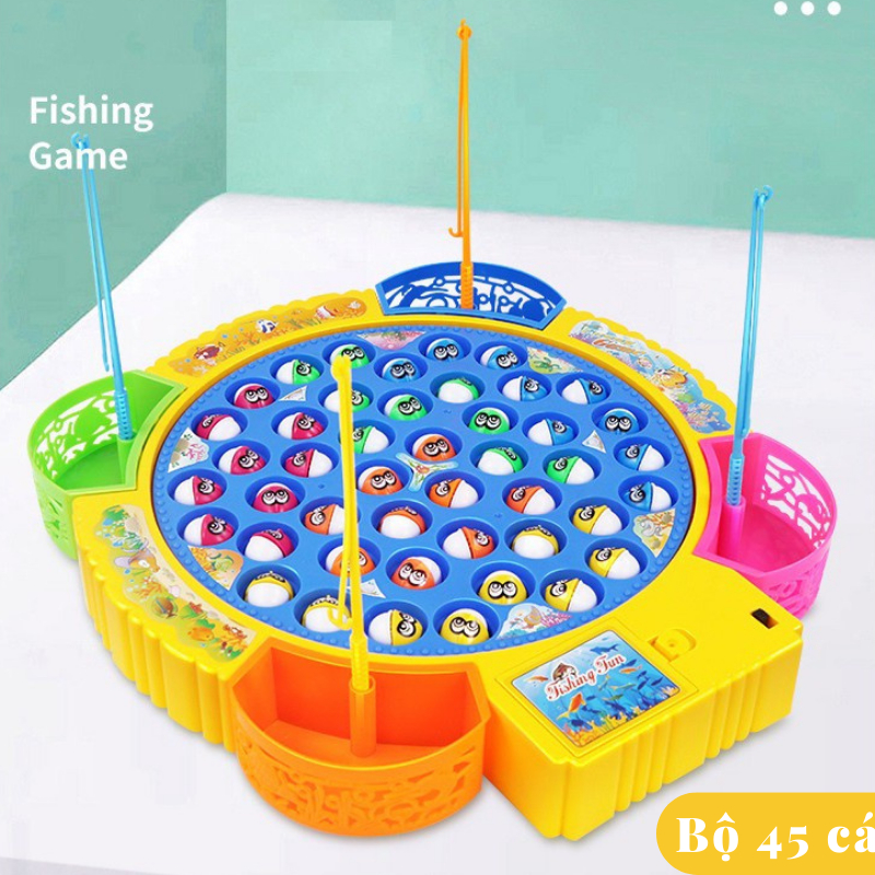 Bộ đồ chơi câu cá trẻ em - Trò chơi giáo dục cho bé trai và bé gái, quà tặng, quà sinh nhật cho bé