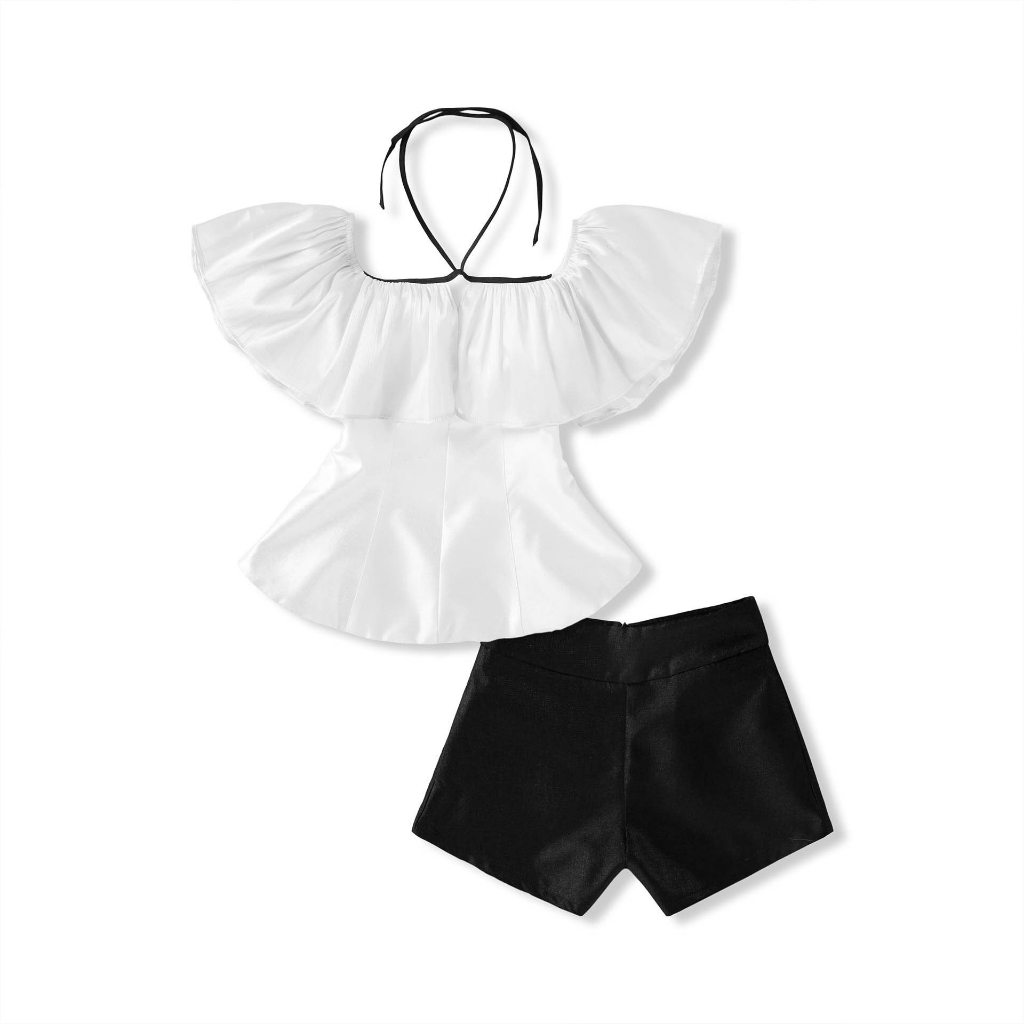 Set Áo Nữ Silky Layers Short, Chất Vải Taffa Xước Thoải Mái, WSB066, SOMEHOW