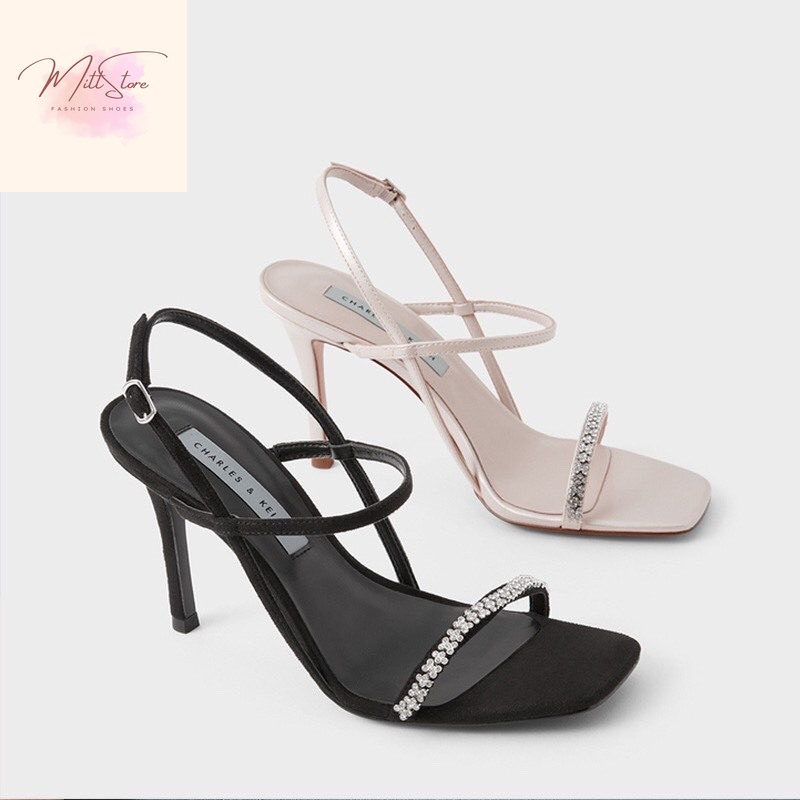 Giày 9p quai mảnh đá CNK xuất Full box MS-2777