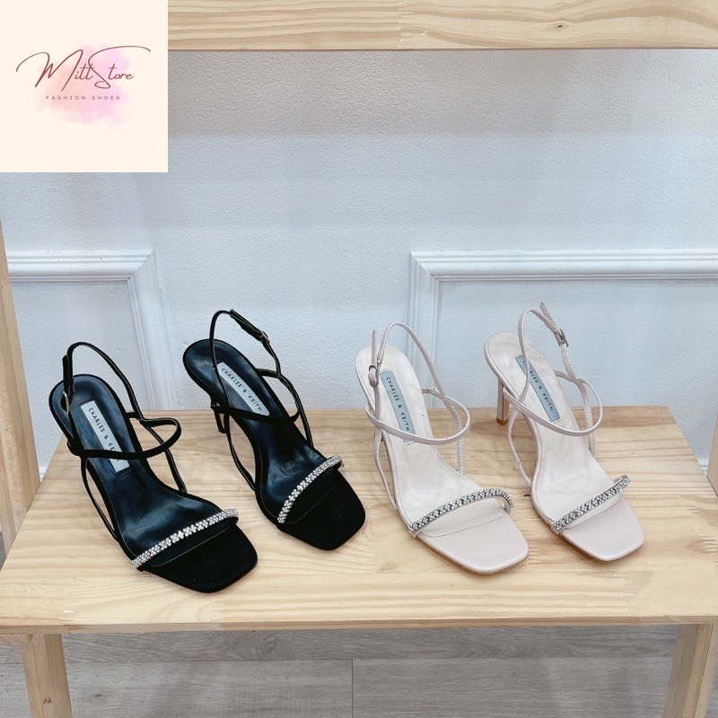 Giày 9p quai mảnh đá CNK xuất Full box MS-2777