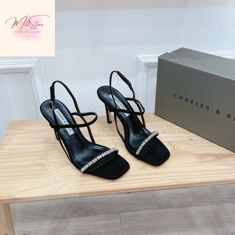 Giày 9p quai mảnh đá CNK xuất Full box MS-2777