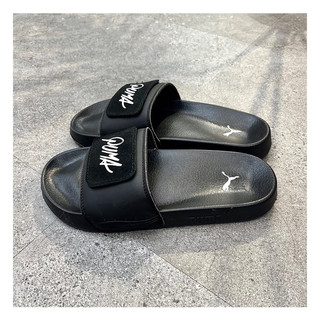 [Chính hãng] Dép quai ngang Puma Leadcat 2.0 Suede Đen / Xám code: 389118-01 | Beater 8.10