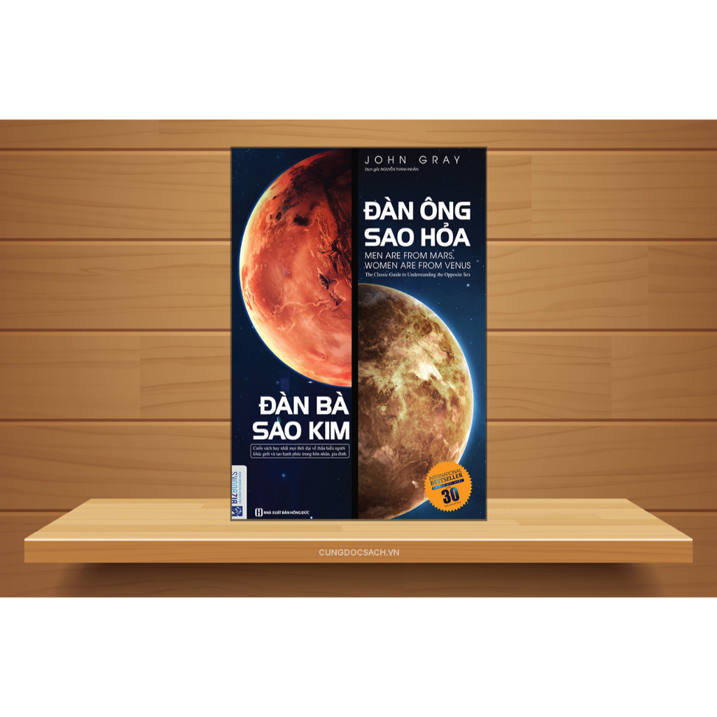 Sách - Đàn Ông Sao Hỏa Đàn Bà Sao Kim