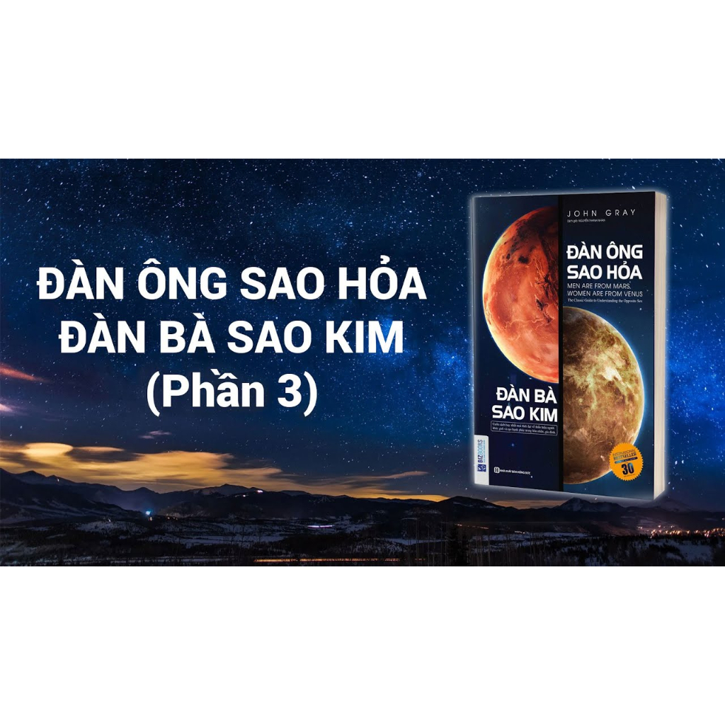 Sách - Đàn Ông Sao Hỏa Đàn Bà Sao Kim