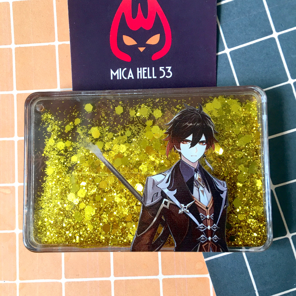 Tranh Cát Chảy Genshin Impact Cát Chảy Anime Manga Game Genshin Impact Nhân vật Decor Trang Trí