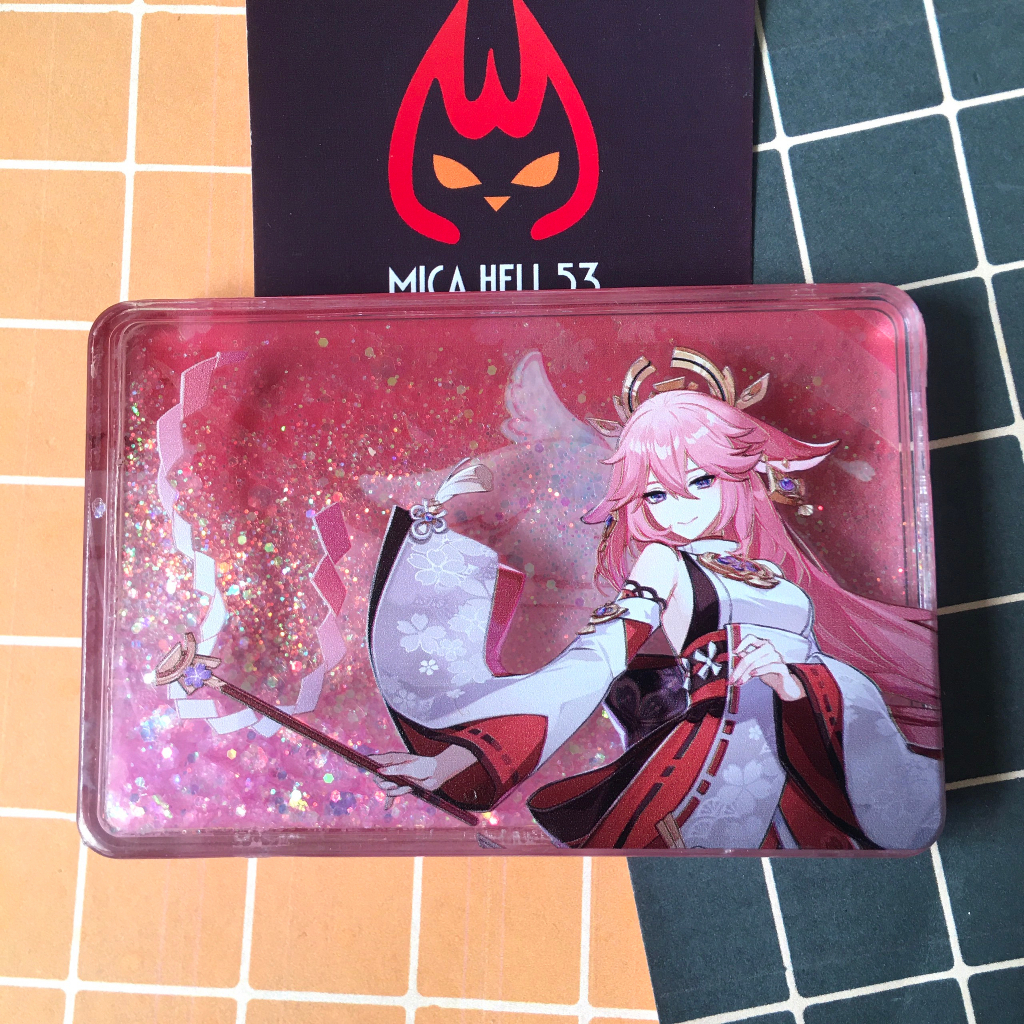 Tranh Cát Chảy Genshin Impact Cát Chảy Anime Manga Game Genshin Impact Nhân vật Decor Trang Trí