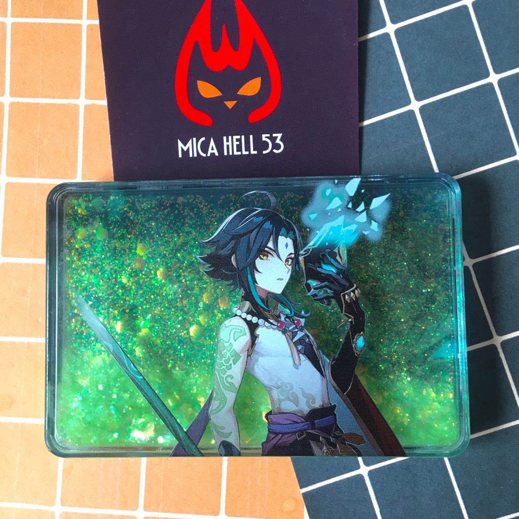 Tranh Cát Chảy Genshin Impact Cát Chảy Anime Manga Game Genshin Impact Nhân vật Decor Trang Trí