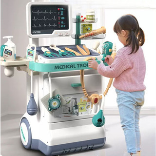 Kệ đẩy khám bệnh di động có đèn âm thanh mô phỏng sinh động