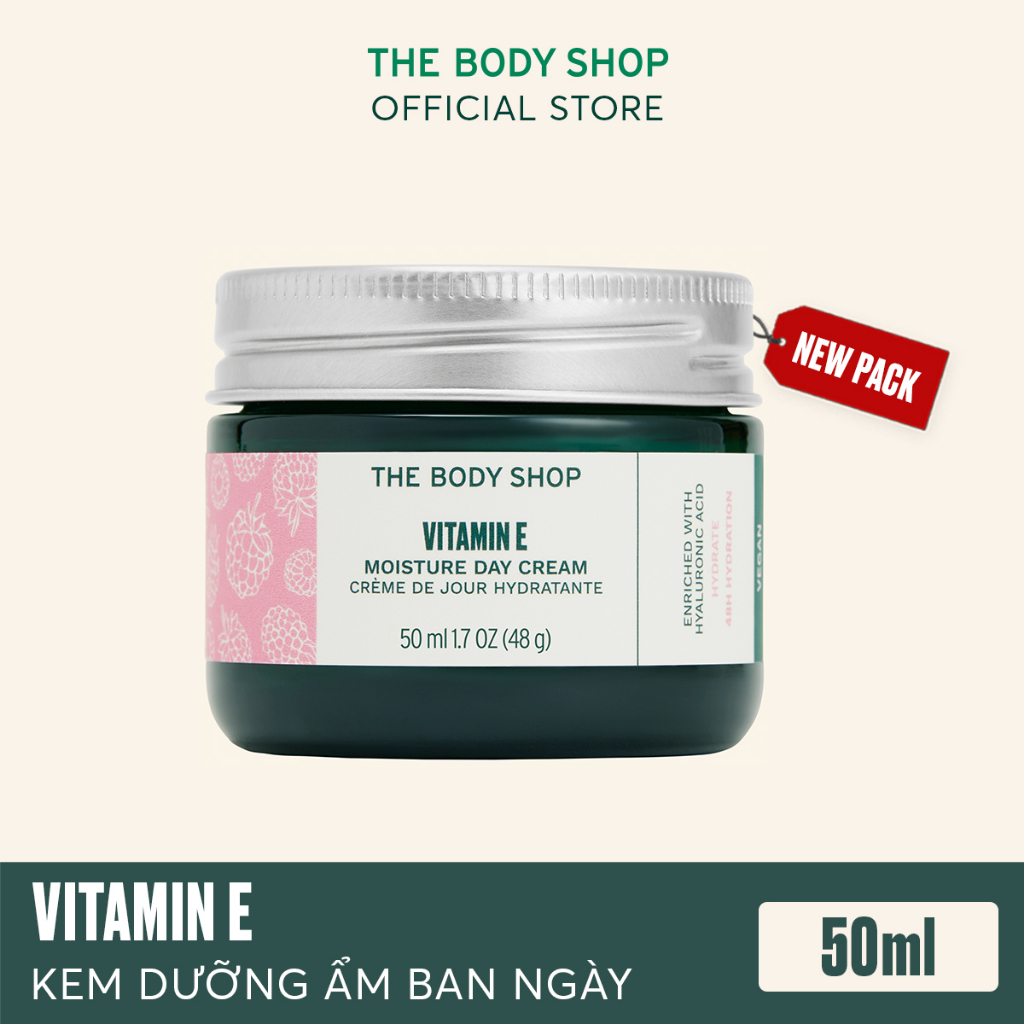 Kem dưỡng ẩm ban ngày The Body Shop Mousiture Day Cream Vitamin E 50ml