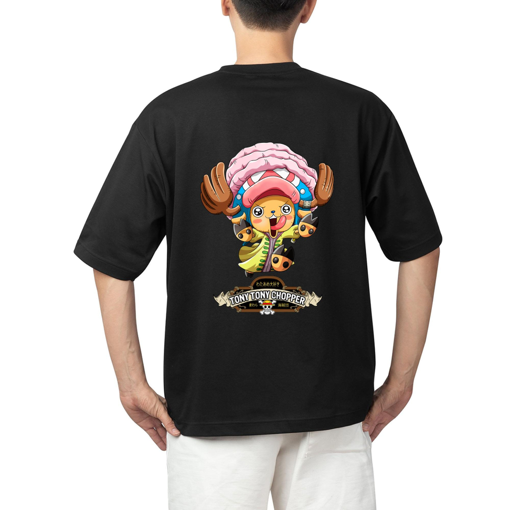 Áo Thun Chopper HAVANA Form Rộng In Hình Anime One Piece Vải Cotton Nam Nữ Unisex Mã 38