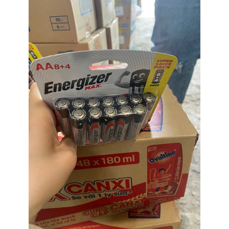 PIN ENERGIZER  Pin AAA, AA Energizer Max E92, E91 BP8+4
