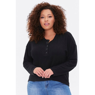 (Big size 0X) Áo cotton mềm mịn xuất dư, F21