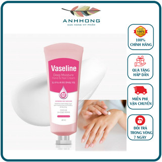 Kem dưỡng da tay và móng Vaseline Deep Moisture Hand & Nail Cream 60ml