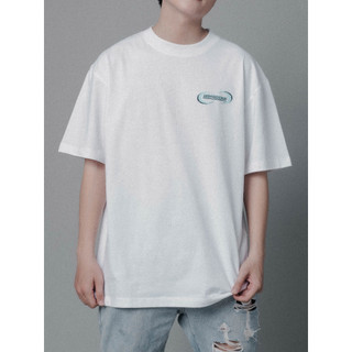 Áo thun oversize Nam/Nữ Section22 ( We made it for U ) - Trắng